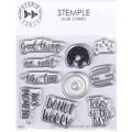 STUDIO FORT Transparenten Stempel Motivstempel - Donut Worry #49 donut