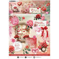 STUDIO LIGHT 20Blatt A5 Elemente Scrapbooking Papier -  Love of my life