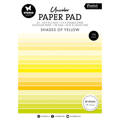 STUDIO LIGHT 20Blatt A5 Elemente Scrapbooking Papier - Shades of yellow