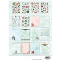 STUDIO LIGHT 32Blatt A4 Papierset + Elemente Scrapbooking Papier Winter fun