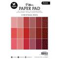 STUDIO LIGHT 36Blatt A5 Elemente Scrapbooking Papier - Christmas reds