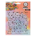 STUDIO LIGHT Clear Stamps Stempel Motivstempel, Gibberish - Buchstaben, Ziffern, Zeichen