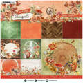 STUDIO LIGHT Setz von 36Stk 15x15cm Scrapbooking Papier - Deep tones Autumn Bouquet