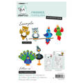 STUDIO LIGHT - Stanzform Präge Stanzschablone Cutting Die, Accessoires Birds Friendz