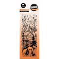 STUDIO LIGHT - Transparenter Motivstempel Clear Stamp - Fox in forest