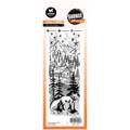 STUDIO LIGHT - Transparenter Motivstempel Clear Stamp - Fox in forest