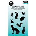 STUDIO LIGHT - Transparenter Stempel - Animals Waldtiere