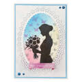 STUDIO LIGHT - Transparenter Stempel - Flower lady