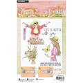 STUDIO LIGHT - Transparenter Stempel - Spring Girls 