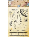 STUDIO LIGHT - Transparenter Stempel -  Wild & Free - Sprigs