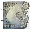 STUDIOLIGHT Mixed Media Schablone STENCIL Decoupage Scrapbooking - X Backgrounds