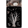 STUDIOLIGHT Mixed Media Schablone STENCIL für Decoupage Scrapbooking - Old tree