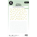 STUDIOLIGHT Mixed Media Schablone STENCIL für Decoupage Scrapbooking - Snow & stars