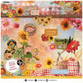 STUDIOLIGHT Set 20Blatt 20x20cm doppelseitig Scrapbooking Papier, Sunflower Kisses