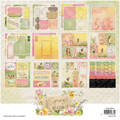 STUDIOLIGHT Set 36Blatt 20x20cm doppelseitig Scrapbooking Papier, Spring Meadow Cards