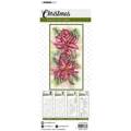 STUDIOLIGHT - Transparenten Stempel - Christmas Slimline Poinsettia, Poinsettie, 