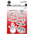 STUDIOLIGHT - Transparenten Stempel - Snowman, Schneemann, Untertitel