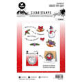 STUDIOLIGHT - Transparenten Stempel - Snowman, Schneemann, Untertitel