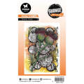 STUDIOLIGHT - Transparenten Stempel - Thistle Grunge collection Distel