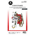 STUDIOLIGHT - Transparenter Stempel -  Snowman, Schneemann, Schlitten