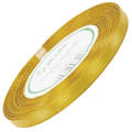 Satinband 6 mm - Gold - 32 lfm