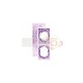 Scrapbooking Streifen 5x16cm - Violet Love 11 - Studio 75