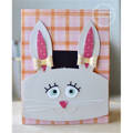 Stanzform Präge Stanzschablone Cutting Die - Paper Smooches - Bunny Karte / Kaninchen