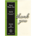 Stanzform Präge Stanzschablone Cutting Die - Poppystamps - Dekor Thank You 1314 - Aufschrift