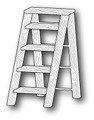 Stanzform Präge Stanzschablone Cutting Die - Poppystamps - Garden Step Ladder 