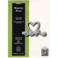 Stanzform Präge Stanzschablone Cutting Die - Poppystamps - Majestra Heart Herz