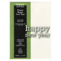 Stanzform Präge Stanzschablone Cutting Die - Poppystamps - Proper Happy New Year 1340