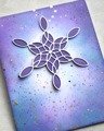 Stanzform Präge Stanzschablone Cutting Die - Poppystamps - Snowflake Schneeflocke