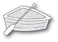 Stanzform Präge Stanzschablone Cutting Die - Poppystamps - Wooden Rowboat Ruderboot