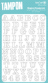 Stempel - Kesi'Art - Milo Alphabet - Alphabet Buchstaben Ziffern