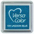 TSUKINEKO - Pigment Stempelkissen - Versa Color small 2,5 x 2,5 cm - Lagoon Blue