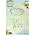 Transparent Stempel Motivstempel Clear Stamp - Weinende Wolke - Spielzeug - AGATERIA