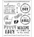 VIVA DECOR Transparent Stempeln Set Motivstempel Clear Stamps - Hello Baby, Kinderwagen