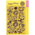 WAFFLE FLOWER - Transparent Acryl Stempel Motivstempel Clear Stamp - Hooray