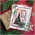 WOODWARE Transparent Stempeln Set Motivstempel Clear Stamps - Snow Frosted Tree Weihnachtsbaum