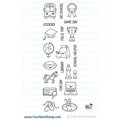 Your Next Stamp Motivstempel Clear Stamp Kids Activity Planning - Schulplanung für Kinder