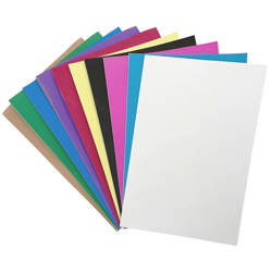 BASTELSCHAUM selbstklebend 2mm/20x30 cm - Farbmischung 10 Stk.