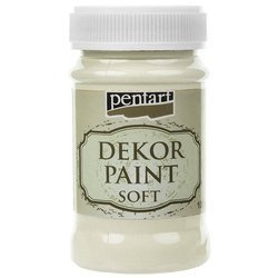 Dekor Paint Kreidefarbe elfenbein - ivory 100ml - PENTART