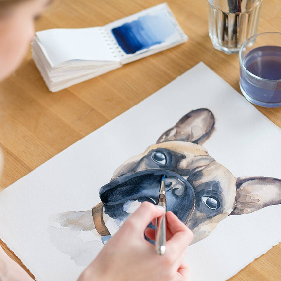 Aquarellblock Loveart 180g – 210x297mm