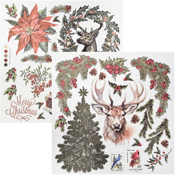 PRIMA - Decor transfer Dekorübertragung - Christmas Memories