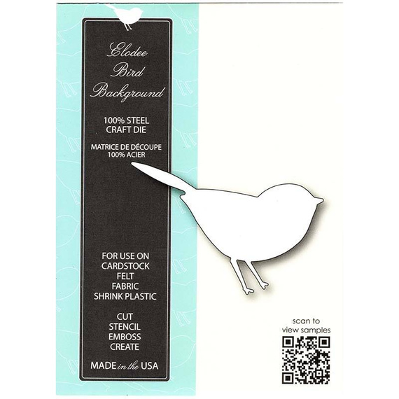 Stanzteil - Memory Box - Elodee Vogel Hintergrund / Vogel