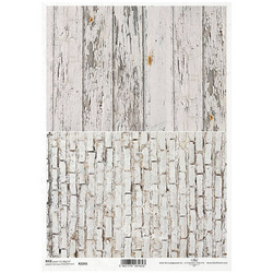 ITD Reispapier Decoupage Bastelpapier Serviettentechnik-R2245 Platten, Ziegel