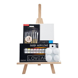 LOVEART Acrylmalset mit Tischstaffelei