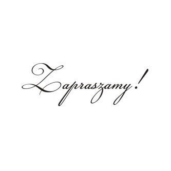 AGATERIA - Transparent Stempel Motivstempel Clear Stamp ,Zapraszamy! - Untertitel PL 