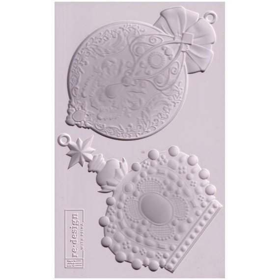 PRIMA SILIKONFORM Mold Abformen Gießen Mould, Victorian Adornments Krone Weihnachtsbaumbombe