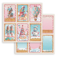 Scrapbooking Papier Set 30x30 - Candy Christmas - Stamperia